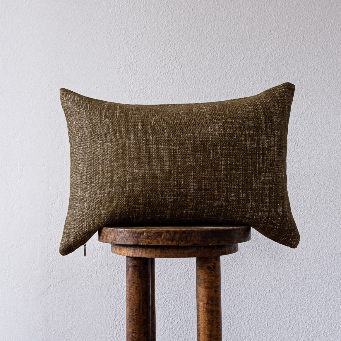 Yellow Green Linen Lumbar 14x20