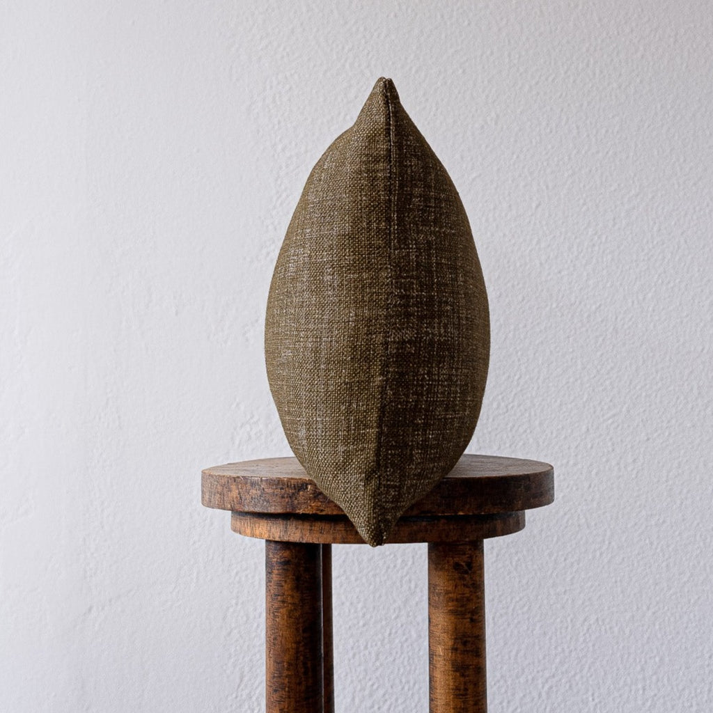 Yellow Green Linen Lumbar 14x20