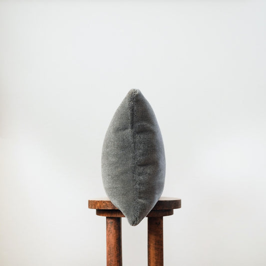 Grey-Green Mohair Lumbar 14x22
