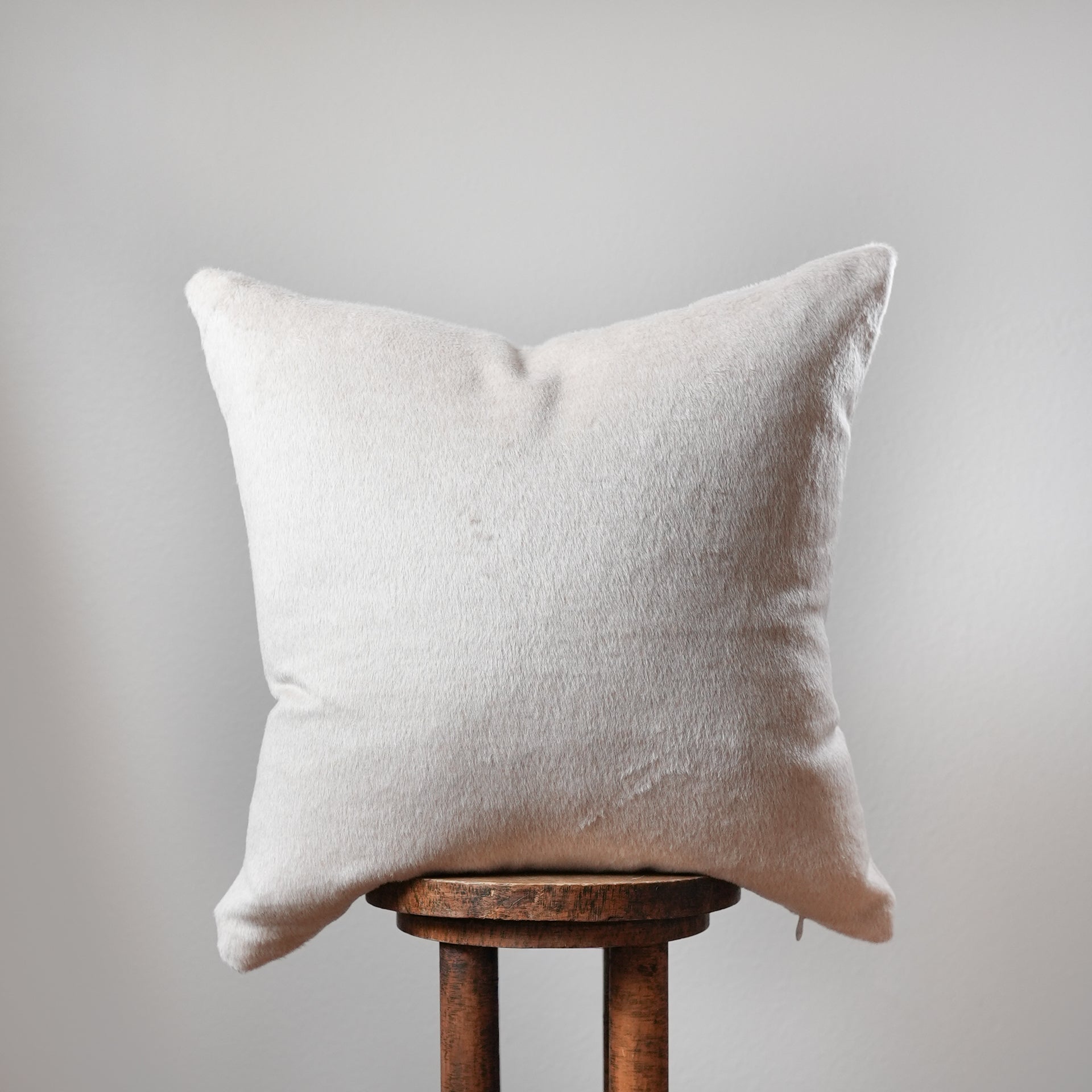 Salmon Cream Alpaca Pillow 24x24