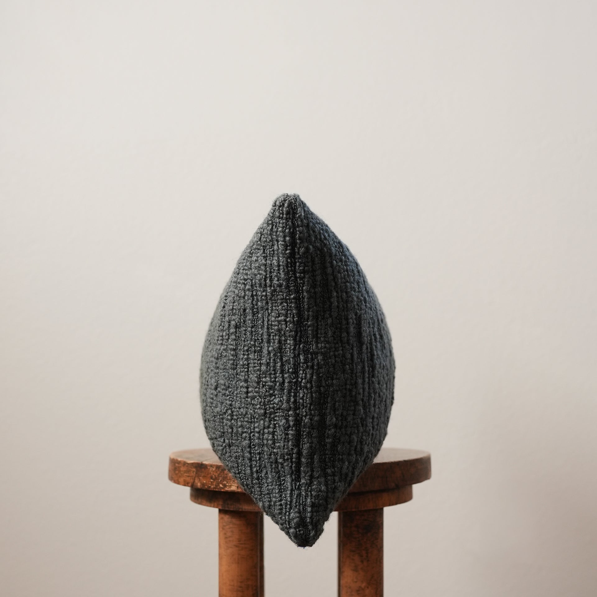 Grey Green Wool with Striations Lumbar 13x22