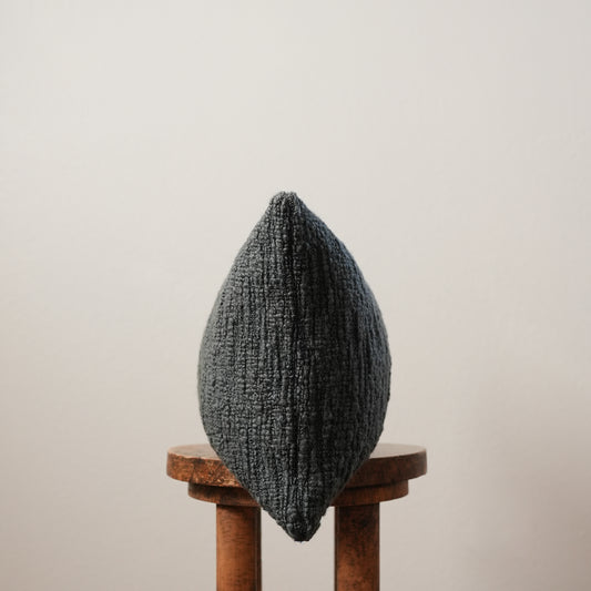 Grey Green Wool with Striations Lumbar 13x22