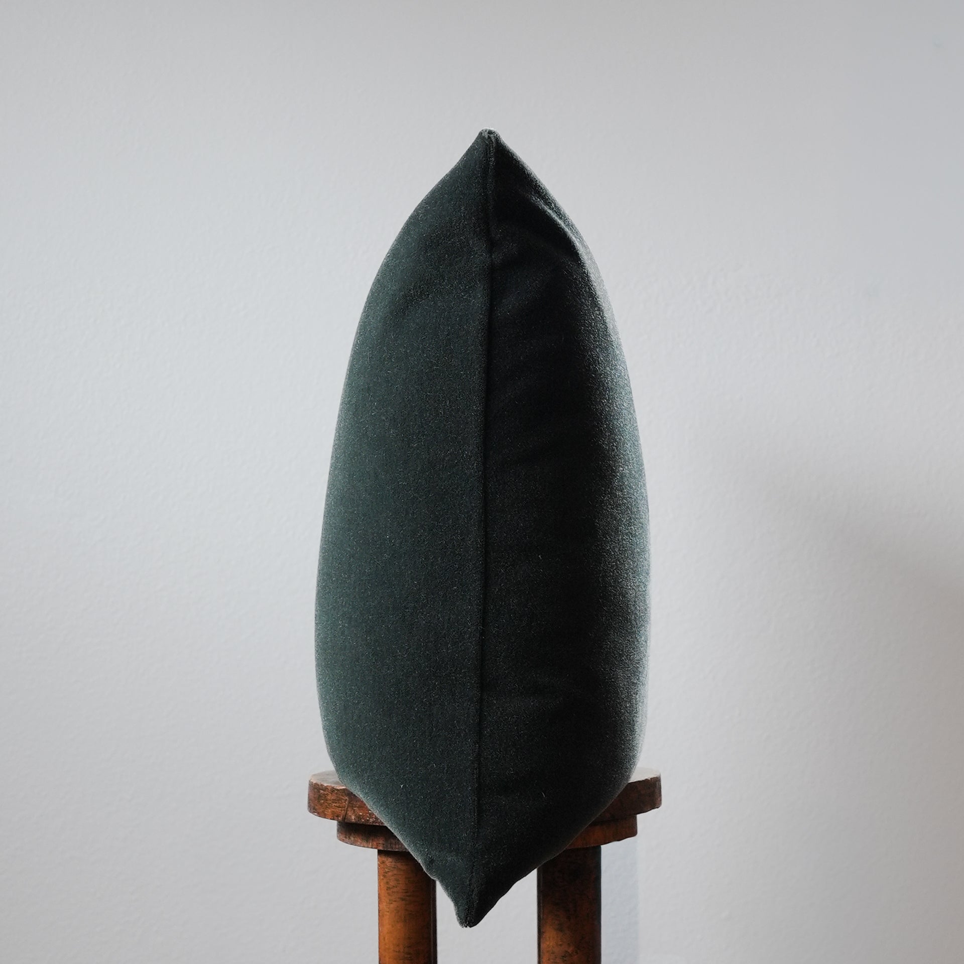 Olive Green Mohair Pillow 24x24