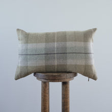 Load image into Gallery viewer, Colored Plaid Lumbar Pillow 14x22
