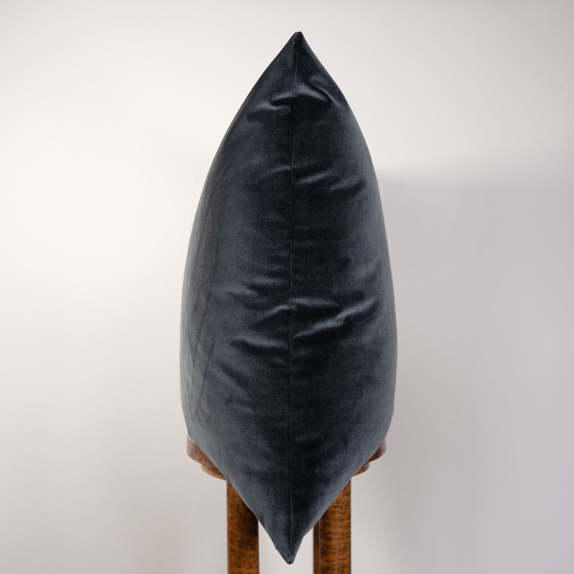 Charcoal Grey Velvet Pillow Set of 2 - 26x26