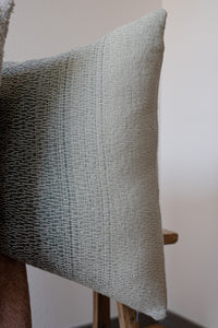 Sea Green Ombre Wool Pillow 23x23