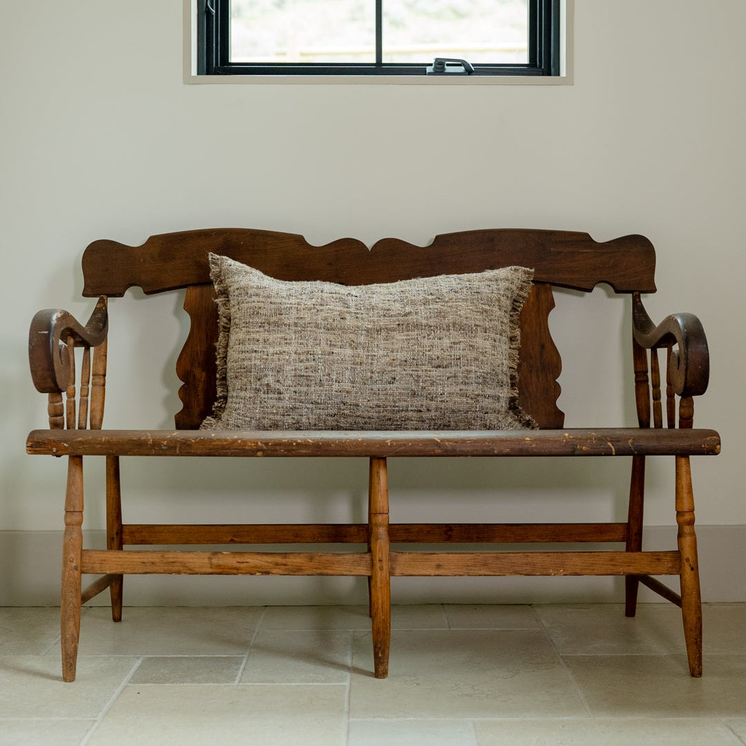Natural Wild Silk Lumbar 17x26