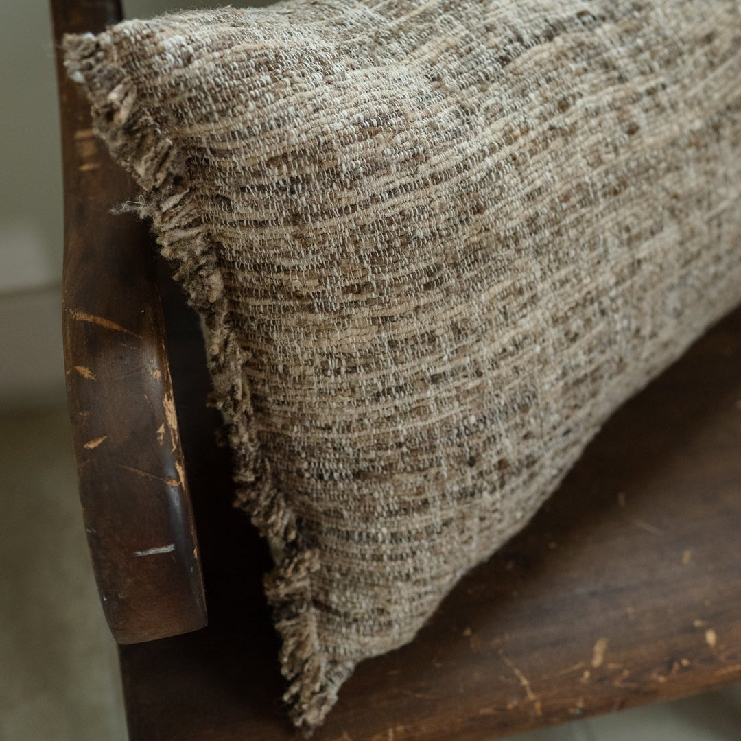Natural Wild Silk Lumbar 17x26