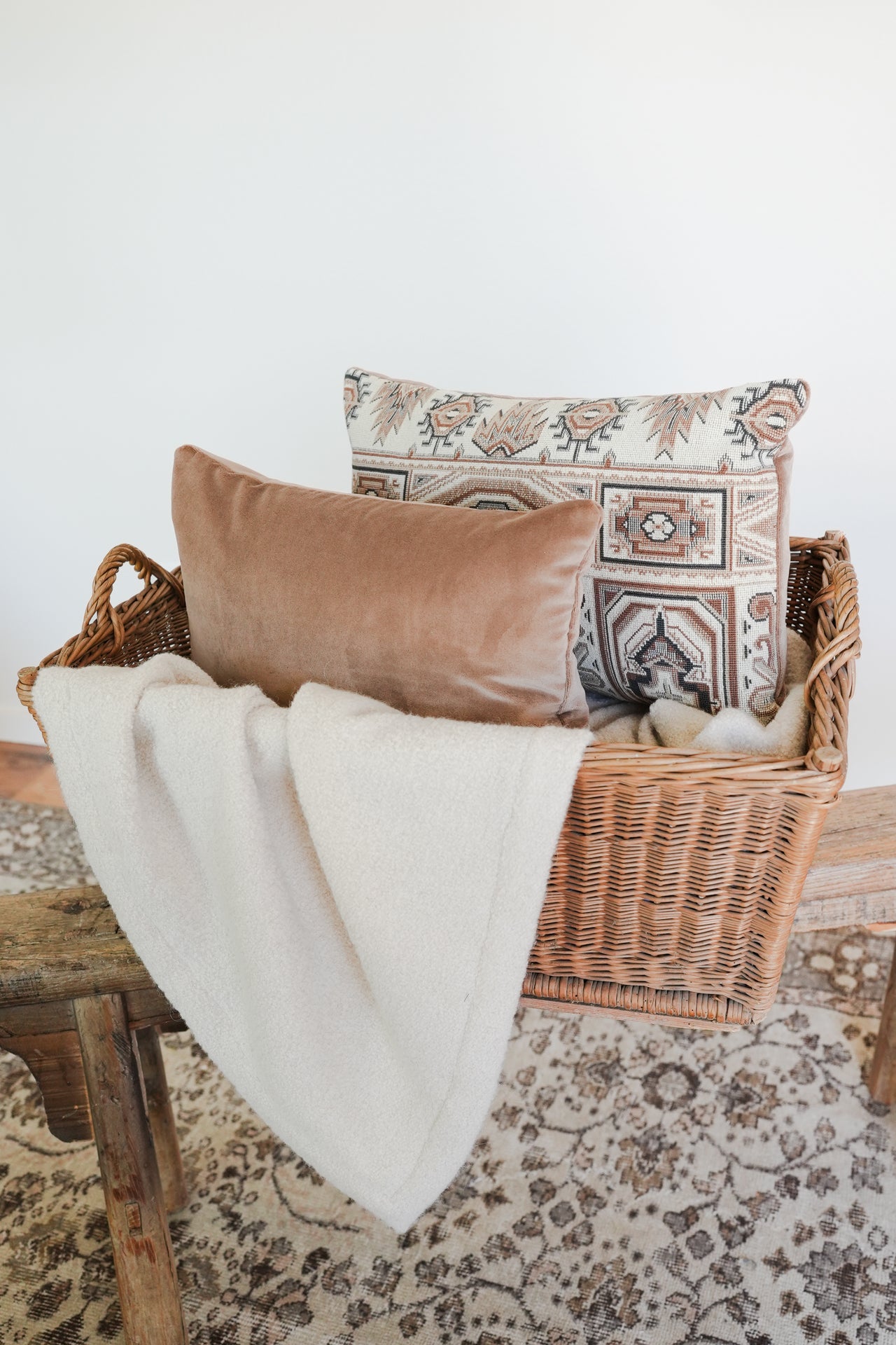Taupe Velvet Lumbar Pillow 12x20