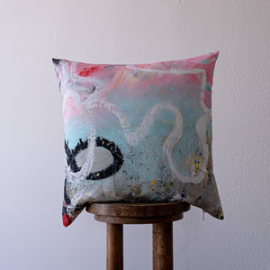 Colorful Graffiti Pillow 20x20