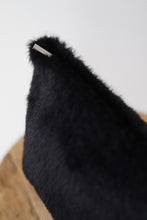 Load image into Gallery viewer, Black Alpaca Zipper Clutch
