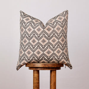 Woven Diamond Medallion Decorative Pillow 19x19