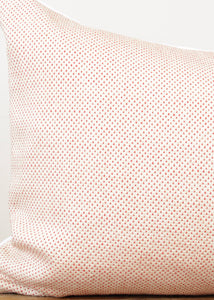"Berries & Cream" Woven Lumbar Pillow 14x32