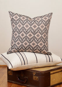 Woven Diamond Medallion Decorative Pillow 19x19