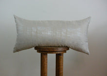 Load image into Gallery viewer, Silver Strands Decorative Lumbar Pillow 14x28
