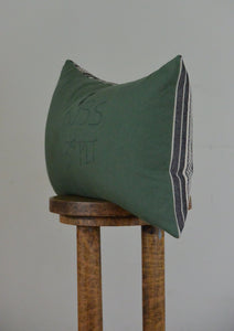 Vintage Army Decorative Lumbar Pillow 14x22