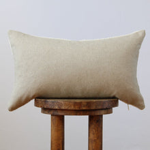 Load image into Gallery viewer, Woven Boucle and Wool Pillow 12x20
